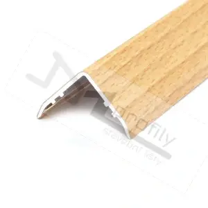 Ochranný roh Havos 25x25 mm 2,7 m hliník buk rosé